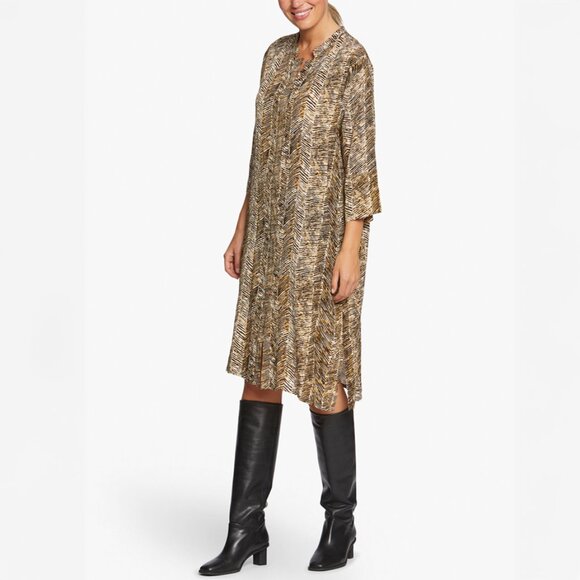 Masai Dresses & Skirts - Masai Copenhagen Nimes Shirt Dress in Tapenade Size S